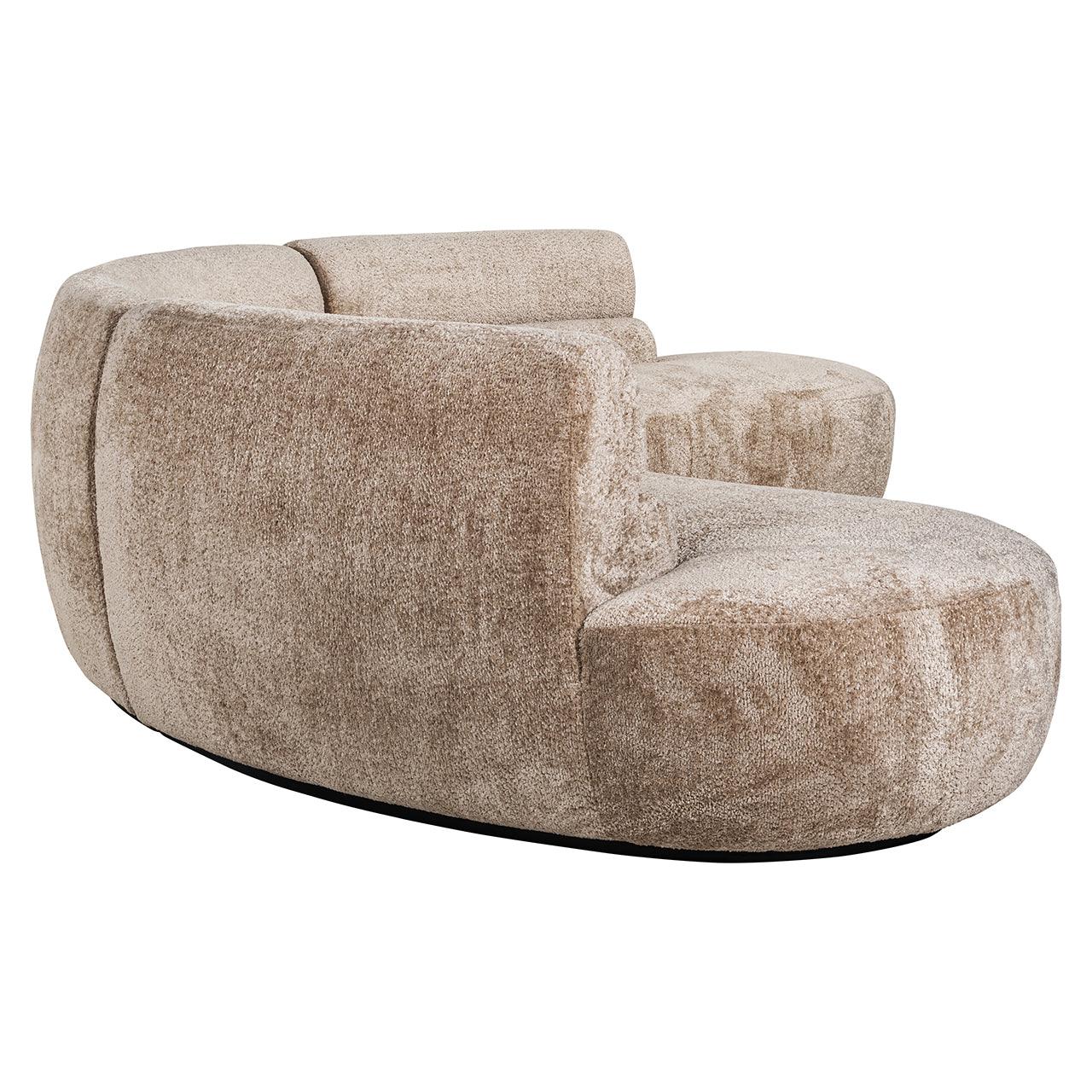 Richmond Interiors rundes Teddy-Sofa Colby | Nature