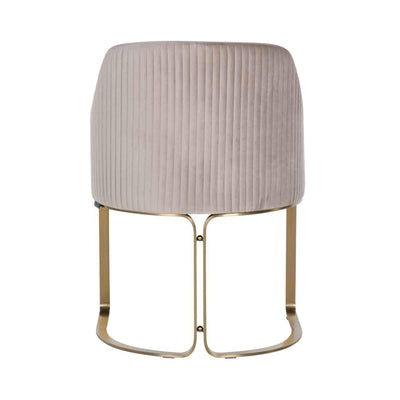 Richmond Interiors Samt-Armlehnstuhl Hadley | Khaki