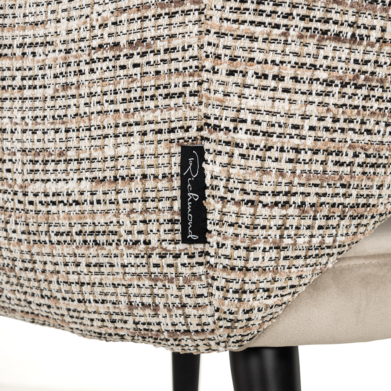 Richmond Interiors Samt-Esszimmerstuhl Giovanna | Nature