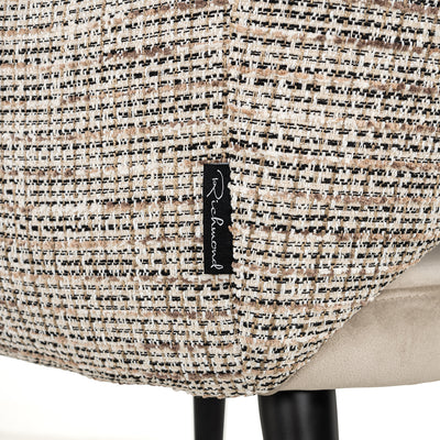 Richmond Interiors Samt-Esszimmerstuhl Giovanna | Nature