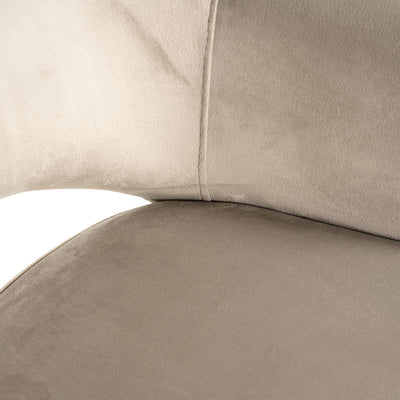 Richmond Interiors Samt-Esszimmerstuhl Giovanna | Nature