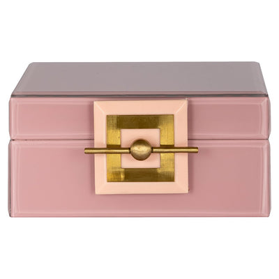 Richmond Interiors Schmuckkästchen Aufbewahrungsbox Bodine rosa | | klein