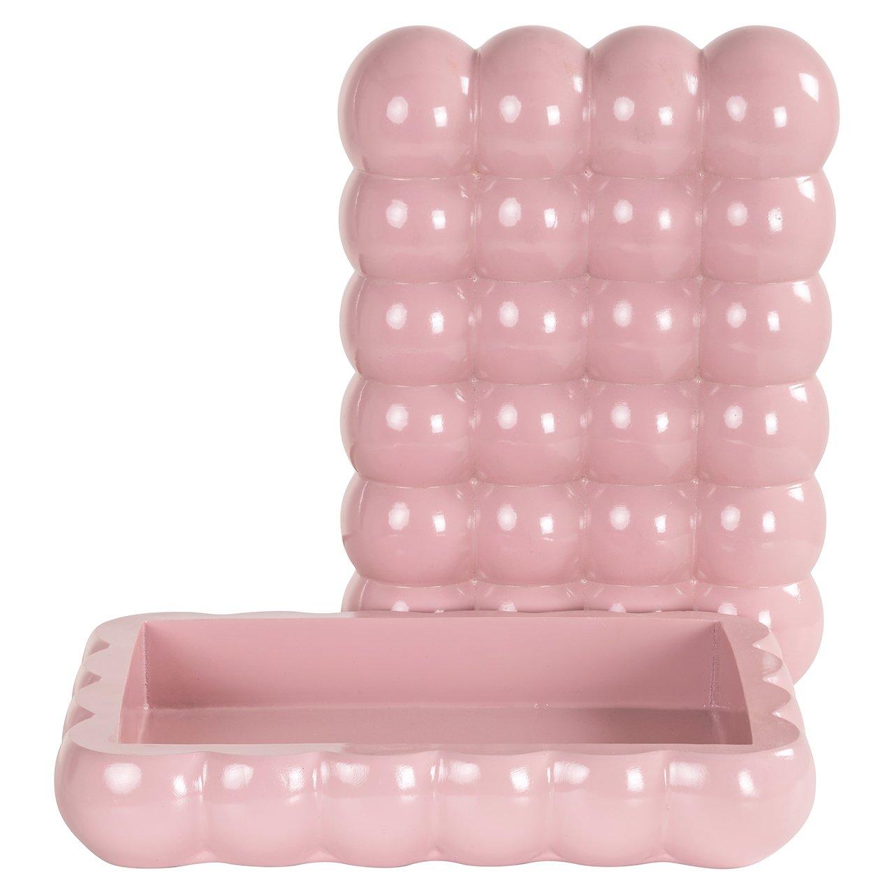 Richmond Interiors Schmuckkästchen Aufbewahrungsbox Cece rosa | groß