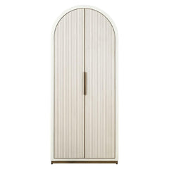 Richmond Interiors Schrank Tivoli mit abgerundeter Oberseite 2-türig | Weiß