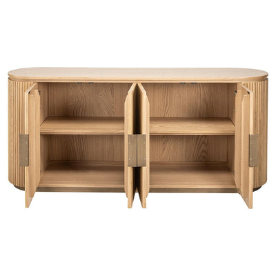 Richmond Interiors Sideboard Belfort 4-türig | Natural oak