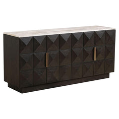 Richmond Interiors Sideboard Claremont with 4 doors | Brown