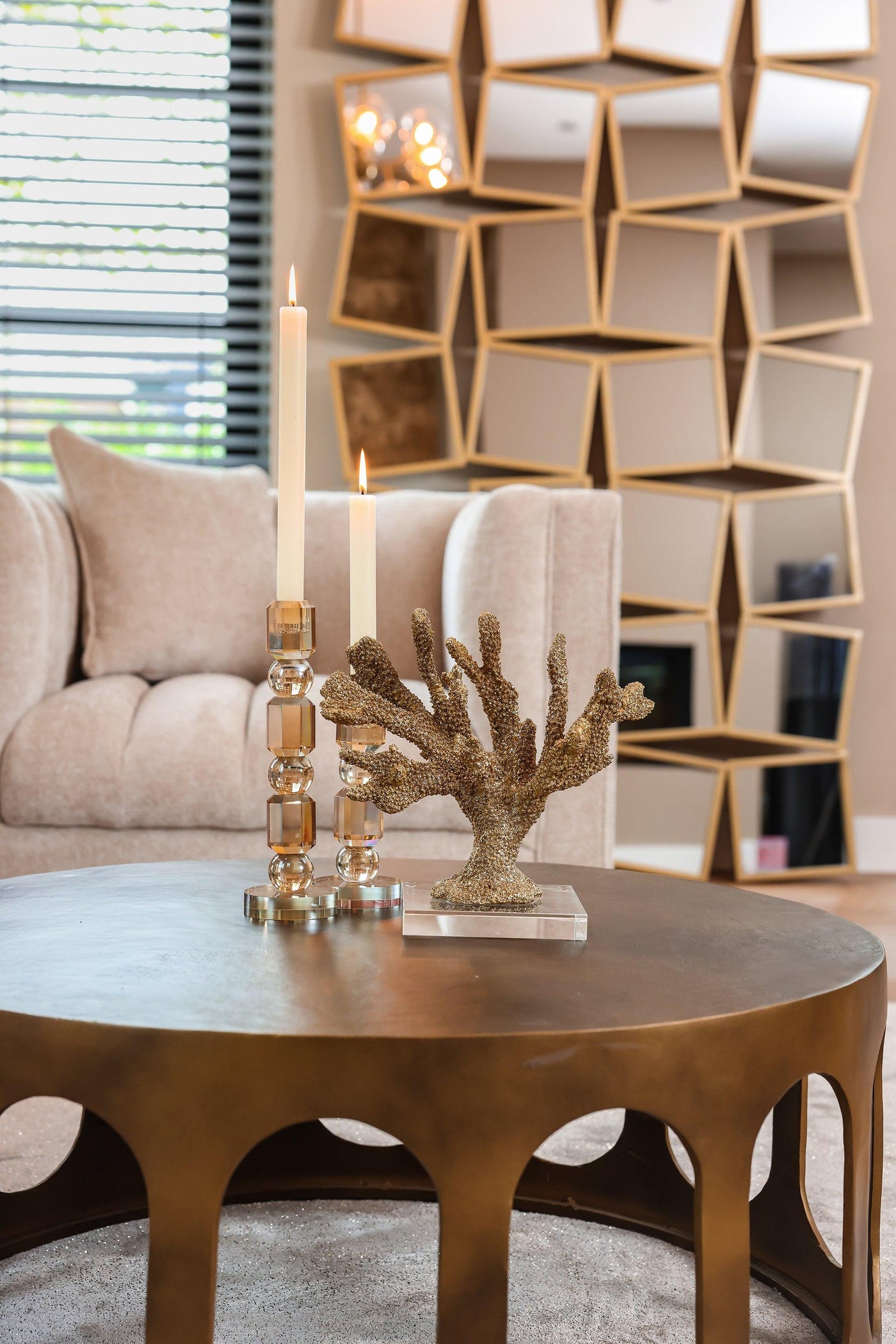 Richmond Interiors Sofa Beauchamp 4 Sitzer | Cremé