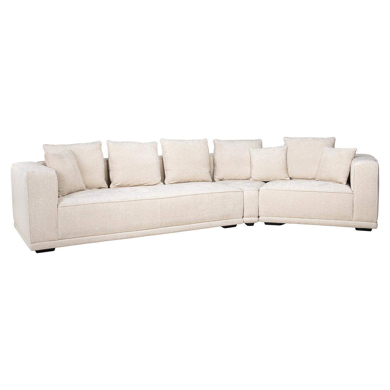 Richmond Interiors Sofa Lusso 4 Sitzer | Beige