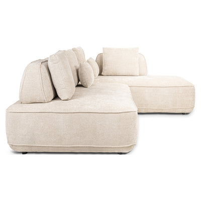 Richmond Interiors Sofa Tudor mit abnehmbarer Rückenlehne | Cremé