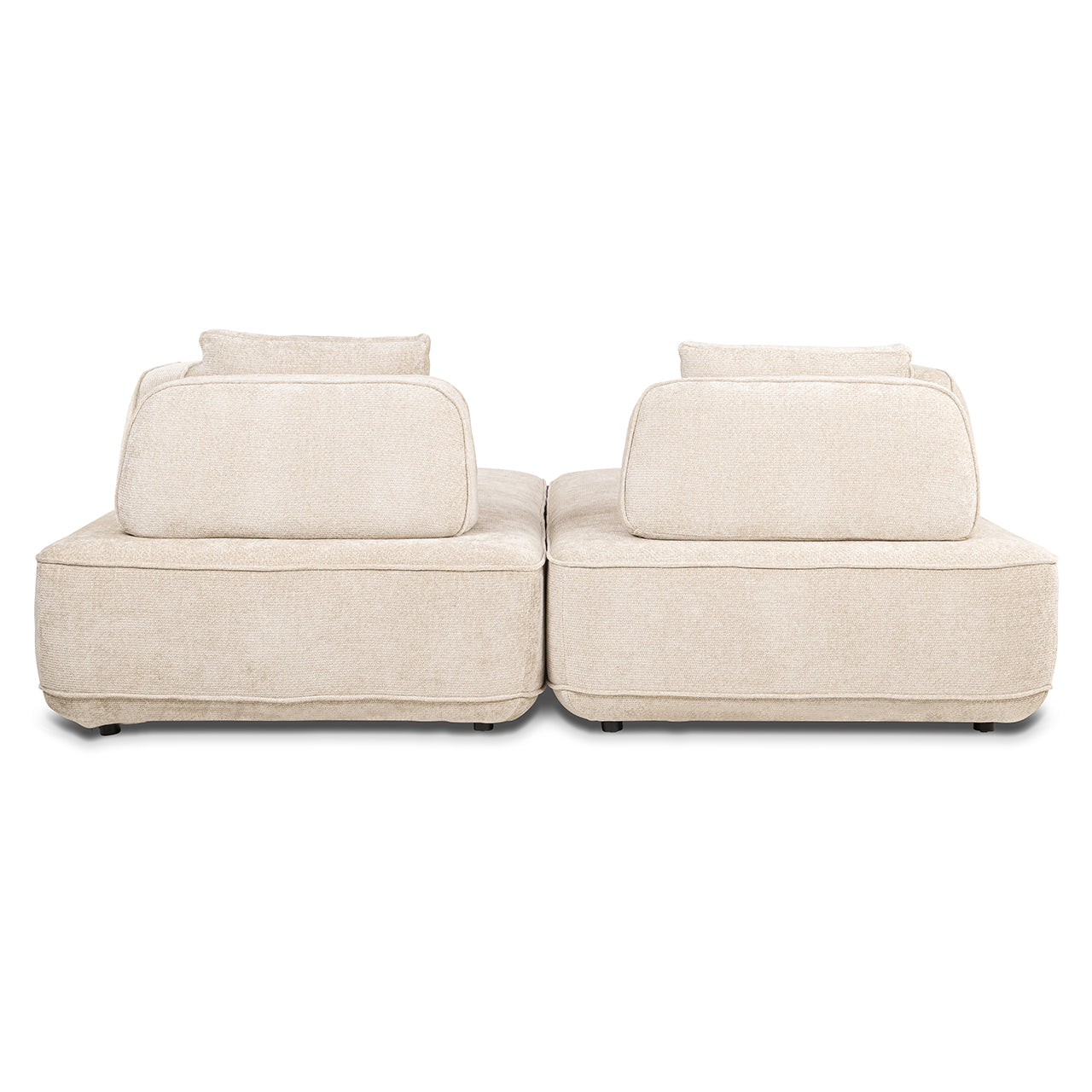 Richmond Interiors Sofa Tudor mit abnehmbarer Rückenlehne | Cremé