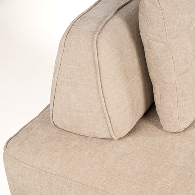 Richmond Interiors Sofa Tudor mit abnehmbarer Rückenlehne | Sand