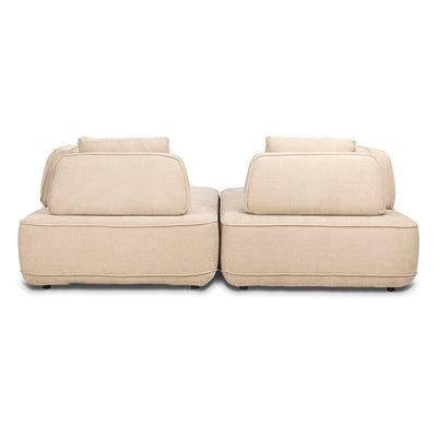 Richmond Interiors Sofa Tudor mit abnehmbarer Rückenlehne | Sand