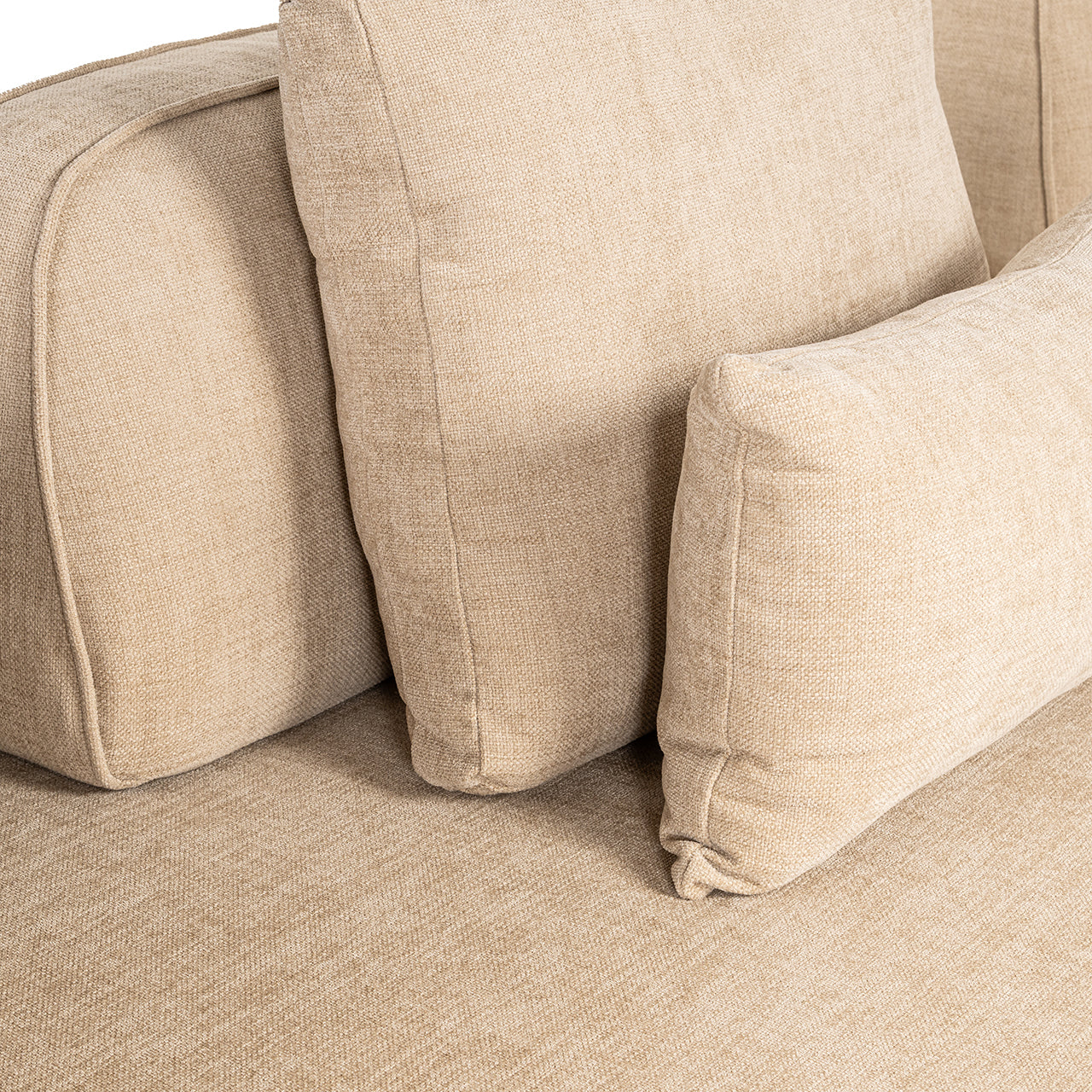 Richmond Interiors Sofa Tudor mit abnehmbarer Rückenlehne | Sand