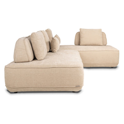 Richmond Interiors Sofa Tudor mit abnehmbarer Rückenlehne | Sand