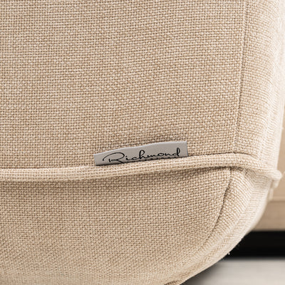 Richmond Interiors Sofa Tudor mit abnehmbarer Rückenlehne | Sand
