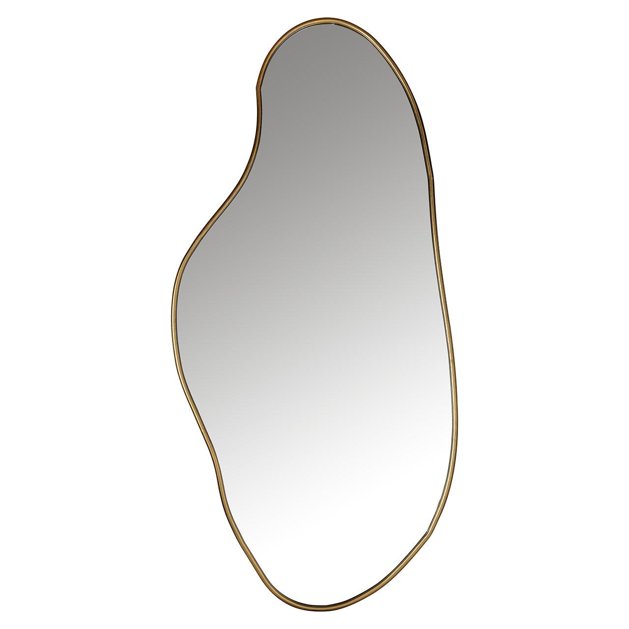 Richmond Interiors Spiegel Alton | Gebürstetes Gold