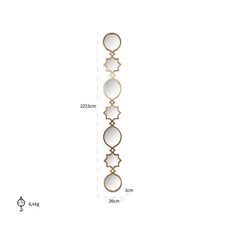 Richmond Interiors Spiegel Babice | Gold