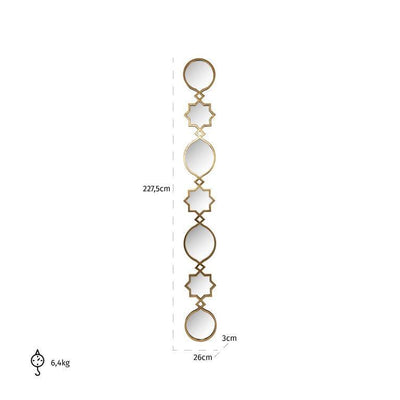Richmond Interiors Spiegel Babice | Gold