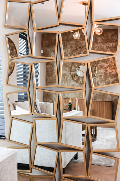 Richmond Interiors Spiegel Badia | Gold