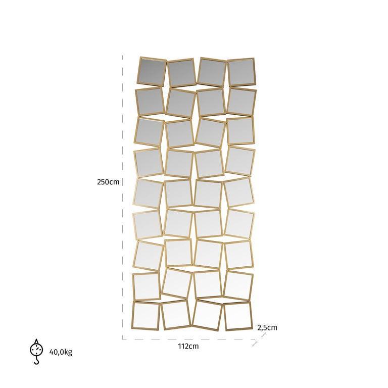 Richmond Interiors Spiegel Badia | Gold