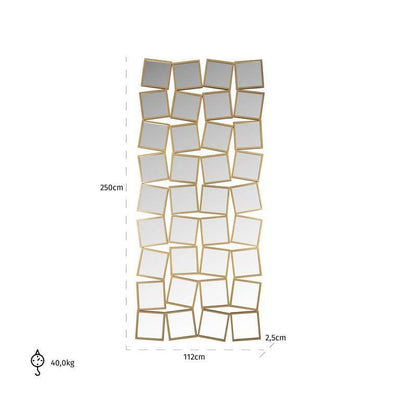 Richmond Interiors Spiegel Badia | Gold