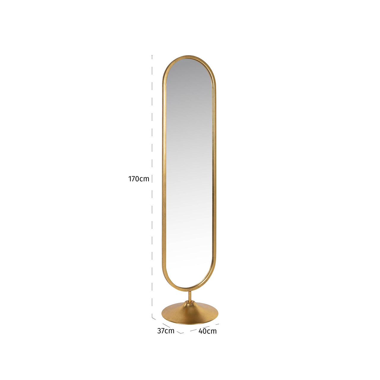 Richmond Interiors Standspiegel Moya | H 170 cm