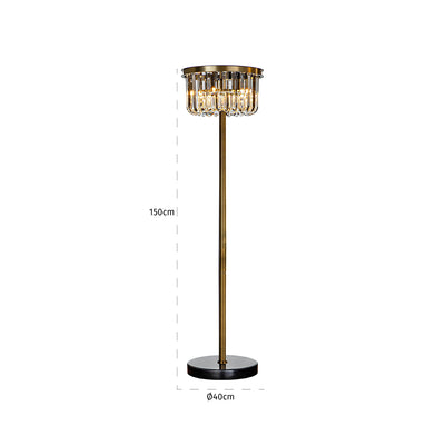Richmond Interiors Stehlampe Dagmar | Bronze
