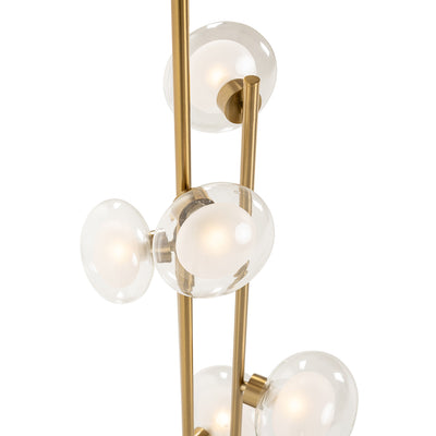Richmond Interiors Stehlampe Luva | Brushed Gold