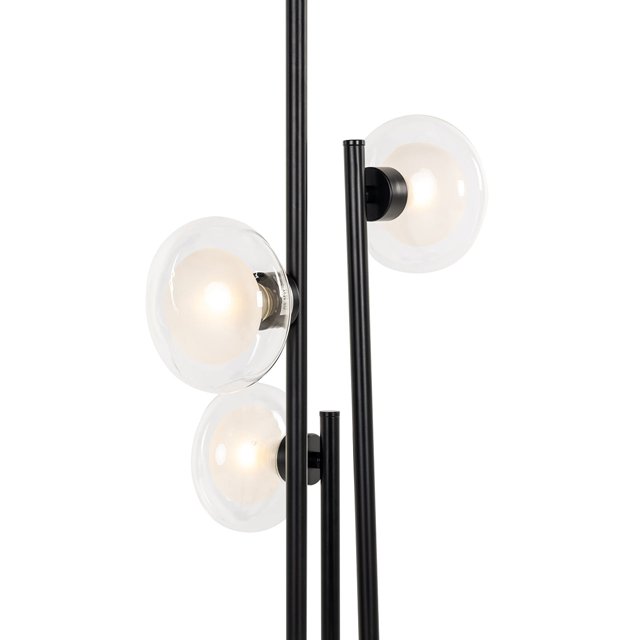 Richmond Interiors Stehlampe Luva | Schwarz