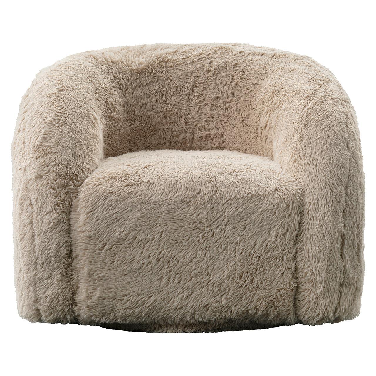 Richmond Interiors Teddy-Drehsessel Arcus | sand