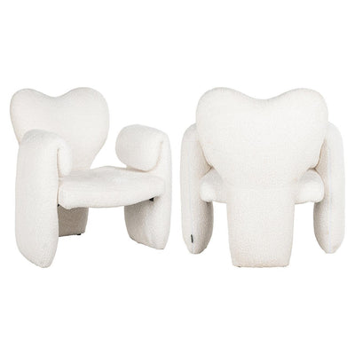 Richmond Interiors Teddy-Sessel Didi | Weiß