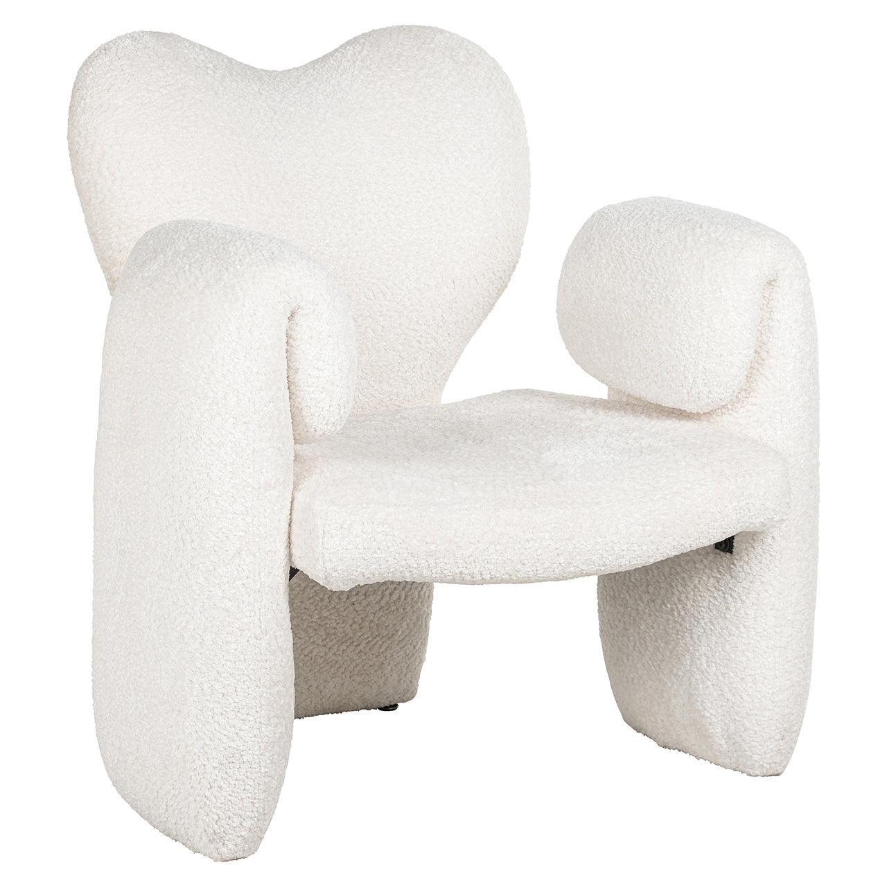 Richmond Interiors Teddy-Sessel Didi | Weiß