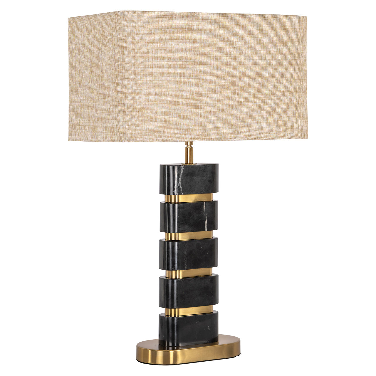 Richmond Interiors Tischlampe Levina inkl. Lampenschirm