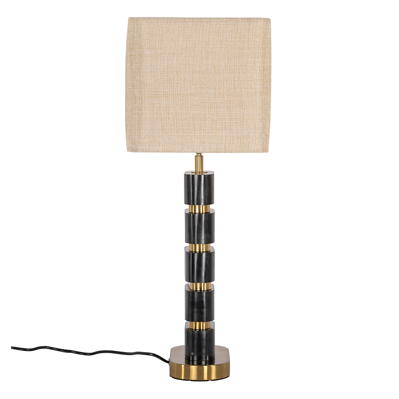 Richmond Interiors Tischlampe Levina inkl. Lampenschirm