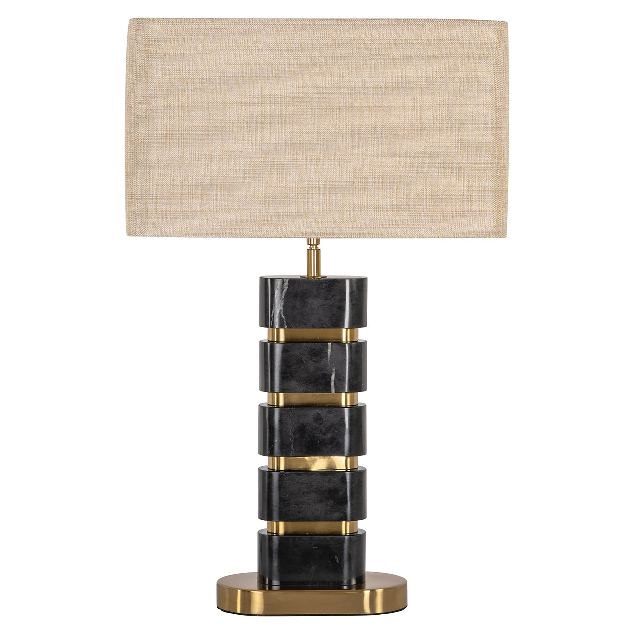 Richmond Interiors Tischlampe Levina inkl. Lampenschirm