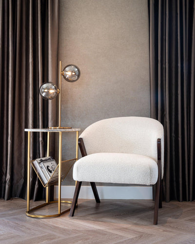 Richmond Interiors Tischlampe Lise | Gold