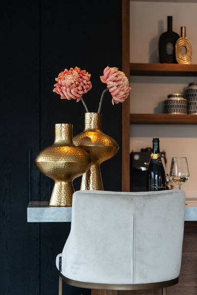 Richmond Interiors Vase Caitlyn gold | H 42 cm