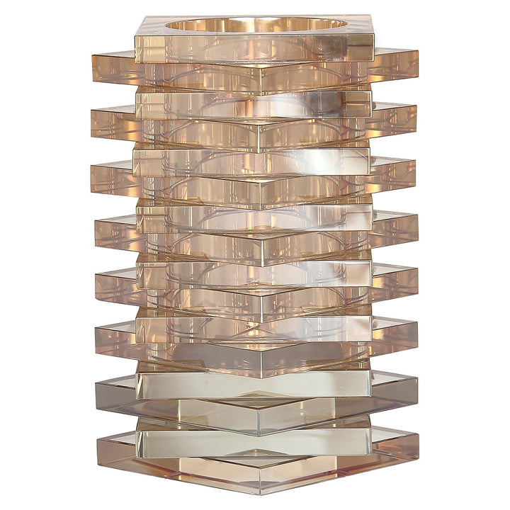 Richmond Interiors Vase Celia aus Kristallglas