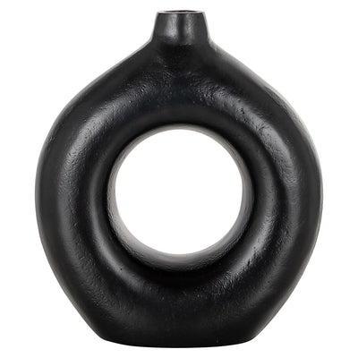 Richmond Interiors Vase Felice | Schwarz