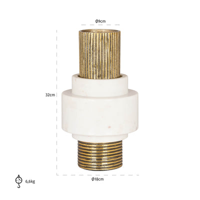 Richmond Interiors Vase Kai | Gold
