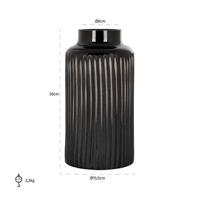 Richmond Interiors Vase Malin groß