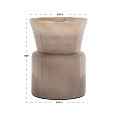 Richmond Interiors Vase Milano | Taupe