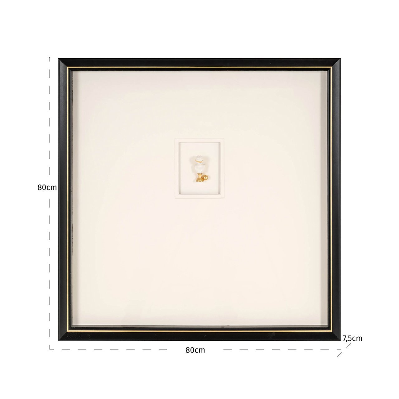 Richmond Interiors Wandbild Wall Art Danni | 80x80 cm