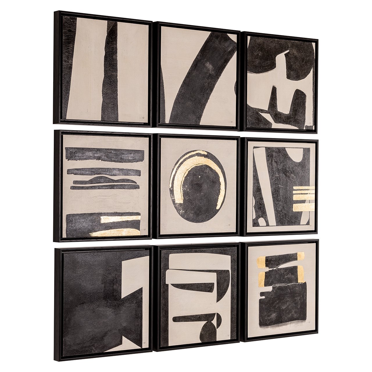 Richmond Interiors Wandbild Wall Art Gabri 9er-Set
