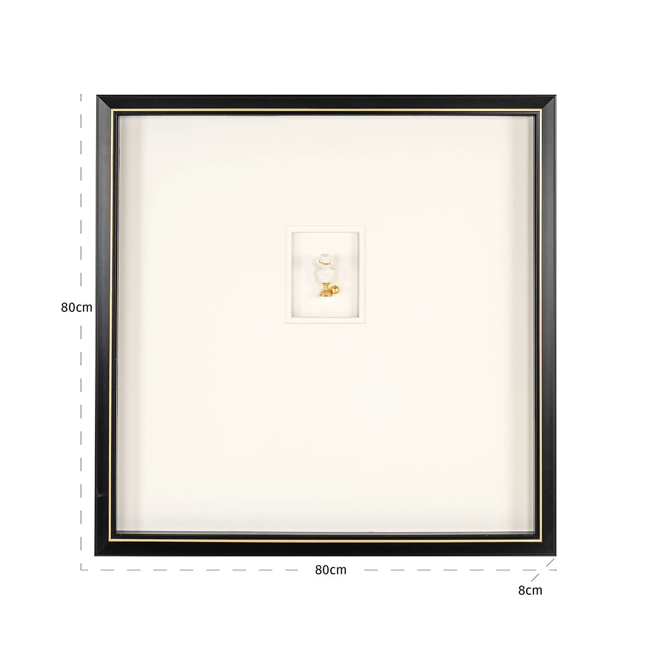 Richmond Interiors Wandbild Wall Art Hanna | 80x80 cm