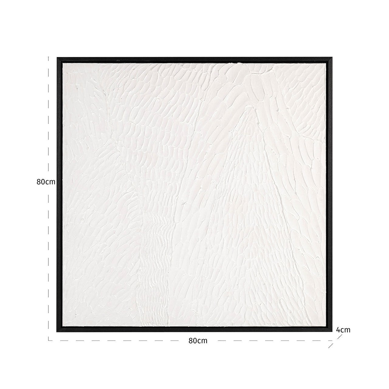 Richmond Interiors Wandbild Wall Art Janell | 80x80 cm