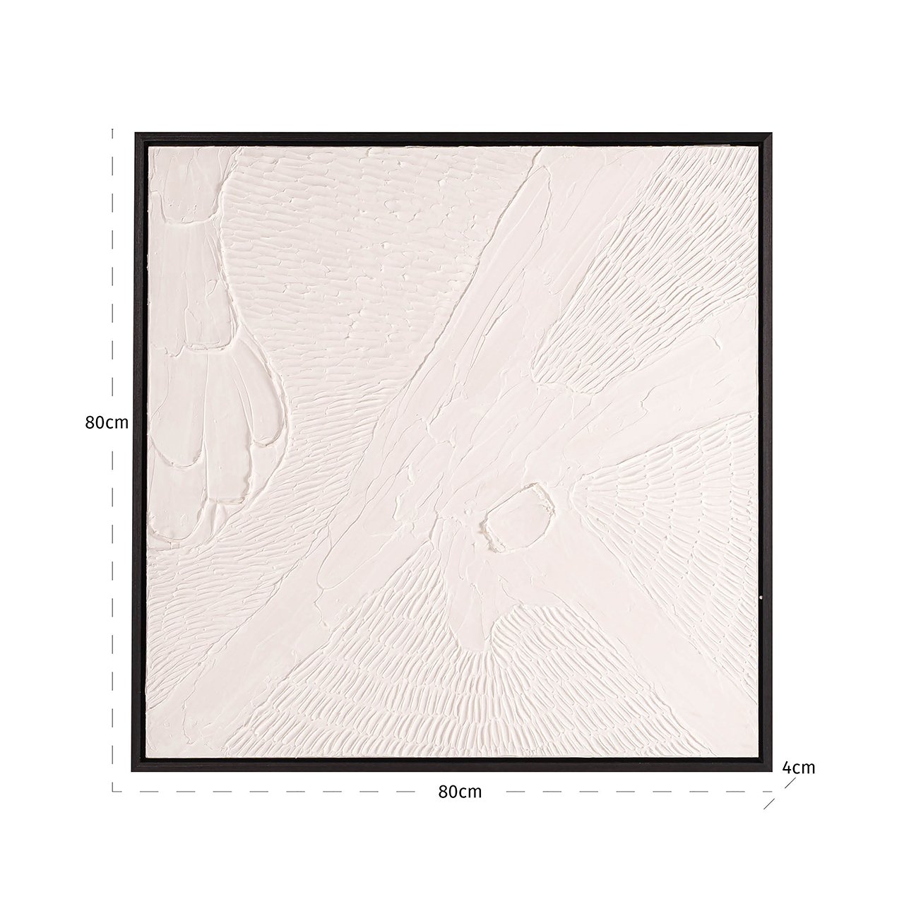 Richmond Interiors Wandbild Wall Art Janey | 80x80 cm