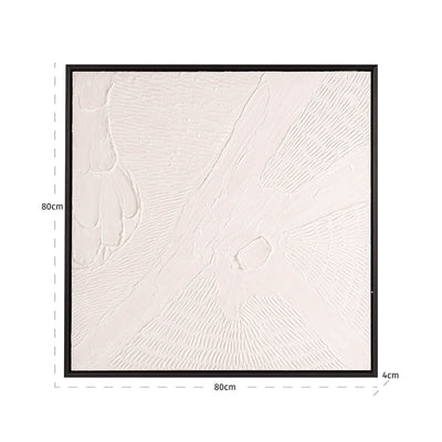 Richmond Interiors Wandbild Wall Art Janey | 80x80 cm