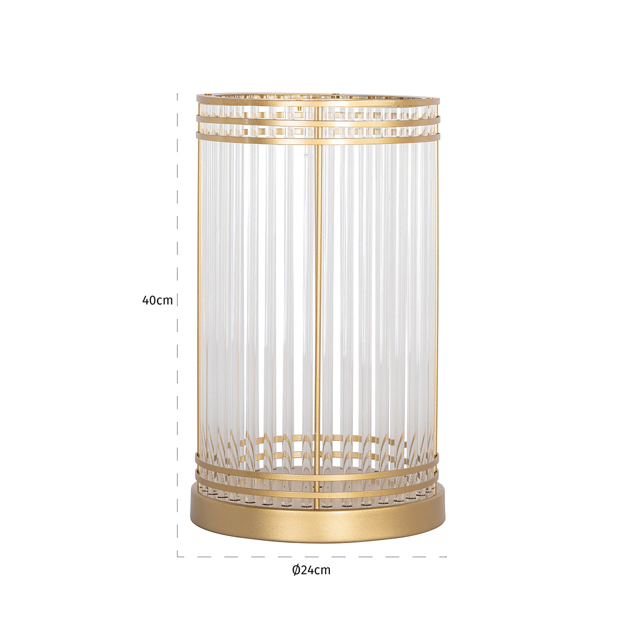 Richmond Interiors Windlicht Dyara | H 40 cm