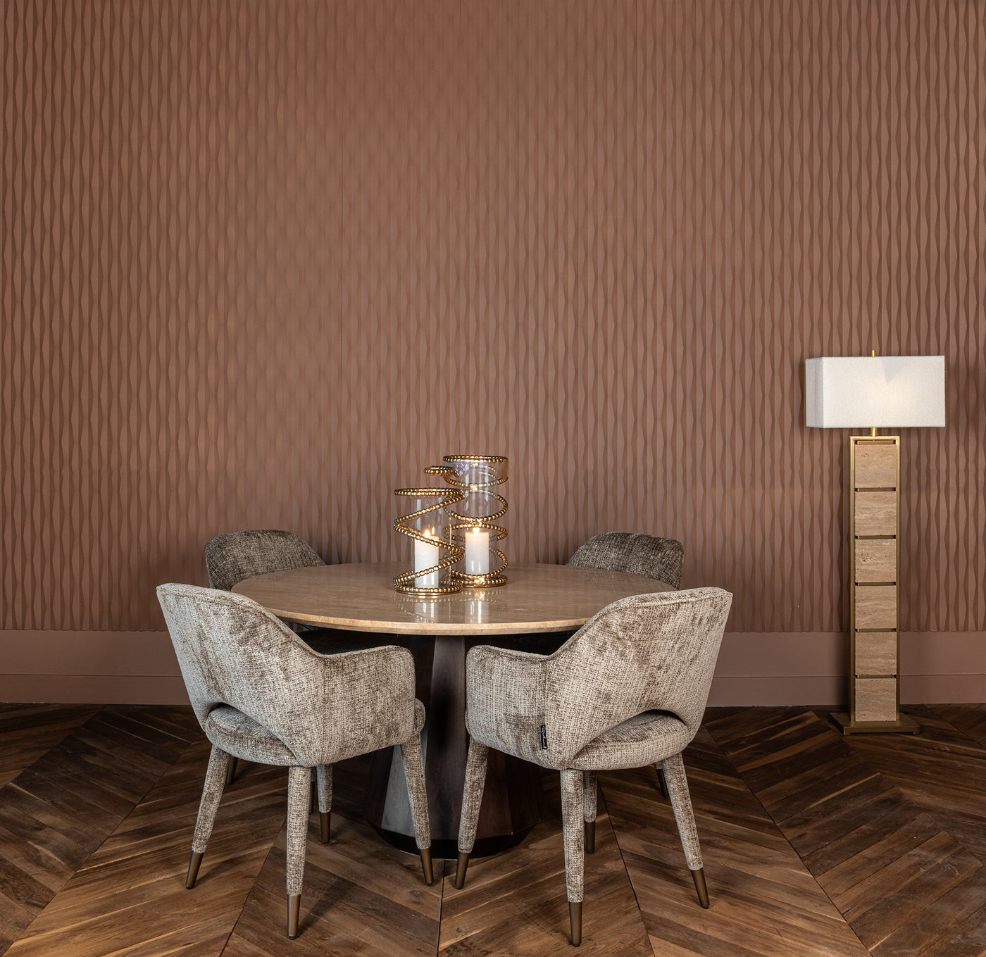 Richmond Interiors Windlicht Jaden | H 39,5 cm